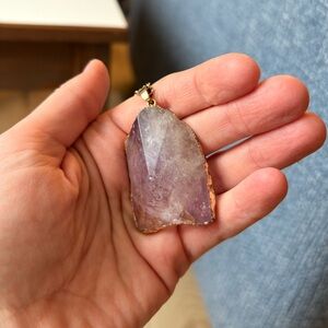 Amethyst necklace
